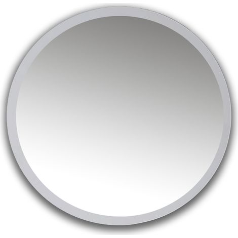 Ogomondo specchio da bagno jonas in artificial stone bianco opaco Ø 50x4 cm confezione 1 (1/2)