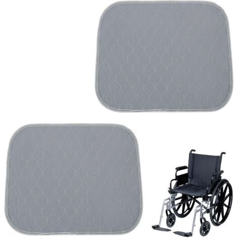 2 pcs Coussin De Chaise D'Incontinence Lavable ,Coussin De SièGe D'Incontinence ImperméAble 45x60cm,Coussin De SièGe D'Incontinence Lavable Absorbant,pour Fauteuils,Chaises Longues (1, 4560) (1/5)