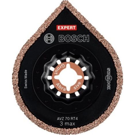 Piastra abrasiva Bosch Expert AVZ 70 nero 70 mm