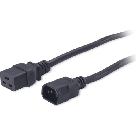 Câbles - Alimentation APC CORDON ELECTRIQUE DE RACCORDEMENT 10 A - 1.98 M NORME IEC 320 C19 (1/2)