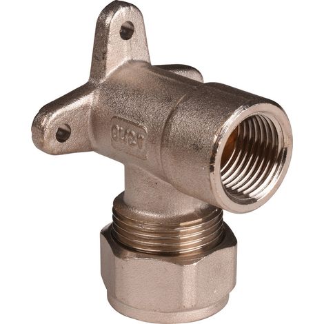 SOMATHERM FOR YOU - / 3747-16-15 - muro di compressione tubo di luce Ø16 multistrato - Femmina 15/21 (1/2 ''), Grigio