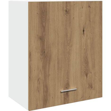 Hanging Cabinet Lyon Artisan Oak 50x31x60 cm Engineered Wood vidaXL