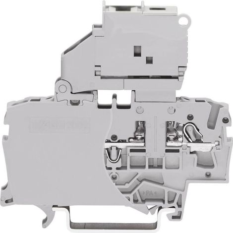 WAGO 2002-1611 GRIS BLOQUE DE TERMINALES - ELECTRICAL TERMINAL BLOCK (6,2 MM, 66,1 MM, 57,2 MM, 250 V)