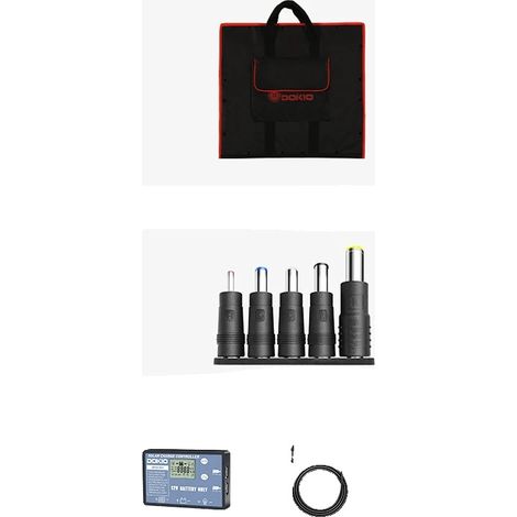 Kit de paneles solares, diseño flexible, alta eficiencia, 150 W (1/2)