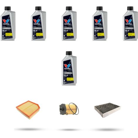 Kit tagliando 3 FILTRI e 6L OLIO compatibile con Volvo XC40 2.0 T5 AWD 182Kw dal 2011 (1/5)