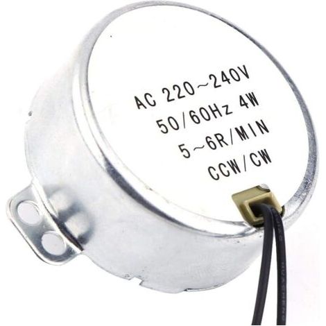 Green Mobility-Moteur Synchrone Électrique 1pc 220-240V AC 4W CW/CCW(5-6RPM) (1/3)