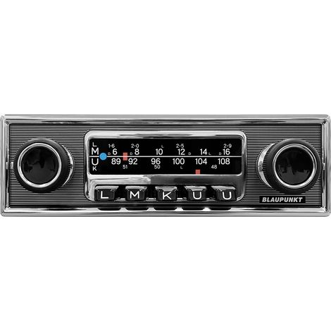 Autoradio rétro Blaupunkt Frankfurt Stereo MB – Tuner DAB+ FM, Bluetooth, USB, 4 x 75W, Écran couleur – Installation 1 DIN (1/5)
