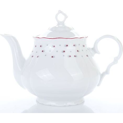 Théière avec couvercle, porcelaine tchèque, Vérone, 1,2 l, Franceska, G. Benedikt