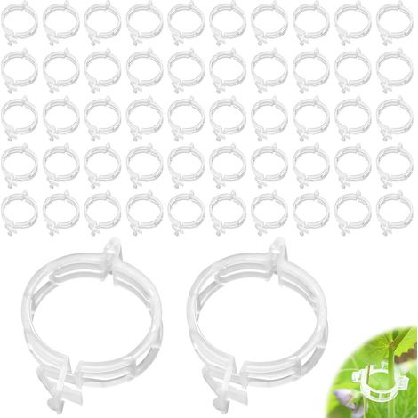Clips pour plantes grimpantes : lot de 300 pinces à tomates, pinces pour plantes grimpantes, pinces pour plantes grimpantes, clips pour plantes grimpantes, clips pour plantes pour soutenir la (1/5)