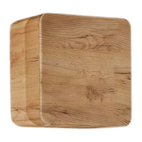 Möbel für Badezimmeraufbewahrung ERBANO – Helles Eichenholz – 35x35 cm – 1 Tür – Zum Aufhängen