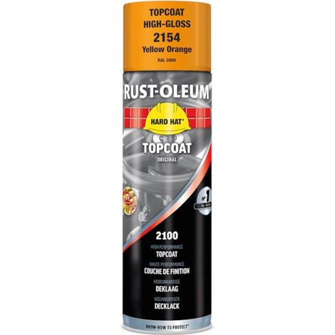 Peinture Hard Hat Orange Ral 2000 Finition Aérosol Haute Résistance - Bhappy