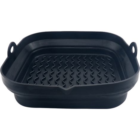 Liner Pour Friteuse À Air - En Silicone - Carré - Résistant Jusqu'à 230 °C - Lavable Au Lave-vaisselle - 1 Pièce (1/5)