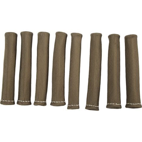 Generic Bottes de Fil de Bougie d'allumage, Couvercle de Bouclier Thermique 2500 °F en Fibre de Basalte pour Moteur. (1/5)