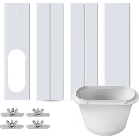 Lot de 4 Kit Calfeutrage Climatiseur Mobile, Joint Porte Fenetre Climatiseur Mobile (1/5)