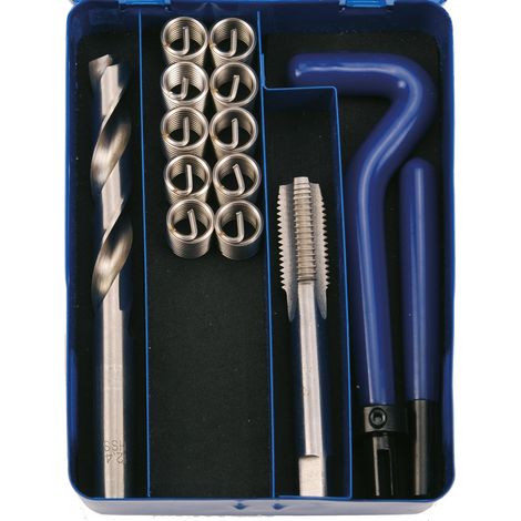 Kit de réparation de filets M14 x 1,25 14 pièces BGS (1/4)