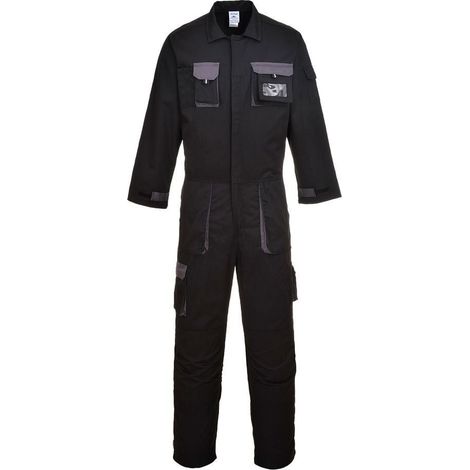 Tuta da lavoro multitasche Portwest CONTRAST TEXO Nero / Grigio XXL