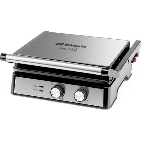Orbegozo GR 4580 Grill électrique argenté 29x24 cm (1/5)