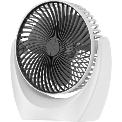 Ventiladores de sobremesa, ventiladores portátiles, mini ventiladores potentes, pequeños ventiladores de sobremesa de doble velocidad. (1/4)