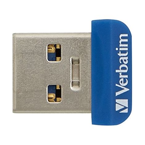 Verbatim Store 'n' Stay Nano lecteur USB flash USB Type-A 2.0 Bleu (1/2)