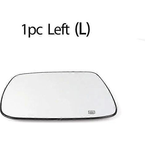 Beheizbares Außenspiegelglas für Jeep Grand Cherokee 2005–2010 (Teilenummer: 5142875AA, CH1324102, 5142874AA, CH1325102) – 1 Stück links