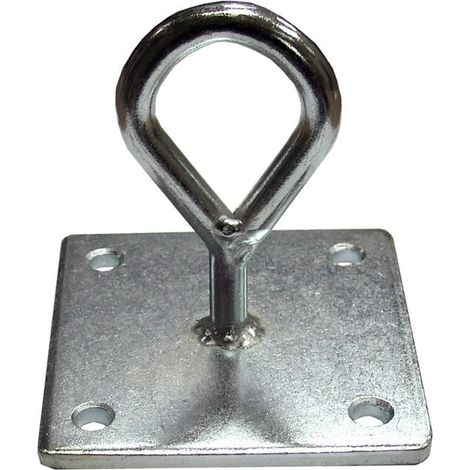 SOPORTE HAMACAS ZINCADO CERRADO 10x10CM