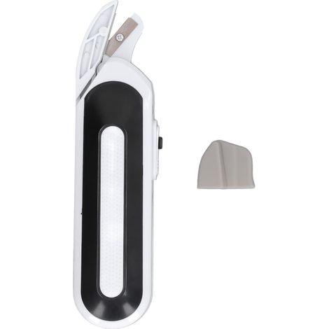 Tijeras eléctricas para tela, tijeras manuales recargables inalámbricas portátiles multiusos con cuchillas metálicas para coser, cortar telas, manualidades, cartón, fieltro y cuero.