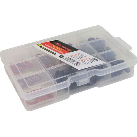 Arctic Hayes ARC557000 144-Piece Popular Plumbers Washer Kit for Plumbing Repairs