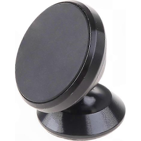 Support téléphone magnétique pour voiture, fixation ventilateur d'air, support métallique robuste avec aimant puissant, montage sur grille d'aération, maintien smartphone solide, accessoire auto prati (1/5)
