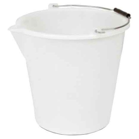 EIMER MIT WEISSER TULLE 13 L