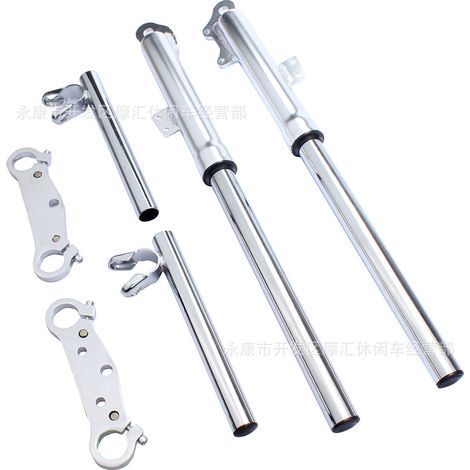 Mini Motorcycle Accessories 47/49cc Sports Car Two-Stroke Front Shock Absorber with Steering Three-Fork (1/4)