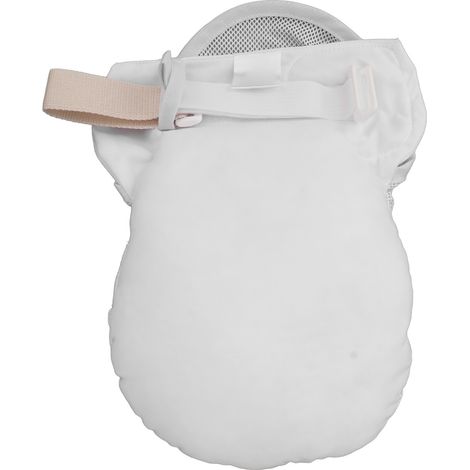 Gant anti-griffures monobloc avec attaches, gant de contention anti-extraction, prévention des auto-blessures du patient, surface en maille respirante, séparation à cinq doigts et anti-adhérence. (1/5)
