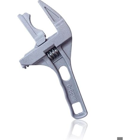 Clé à molette réglable 6-68 mm pour salle de bain en aluminium (1/5)