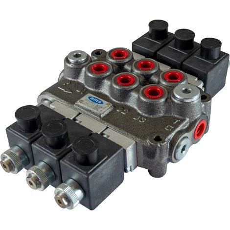 Distributore elettrico 3 sezioni 3/8 BASIC (1/5)