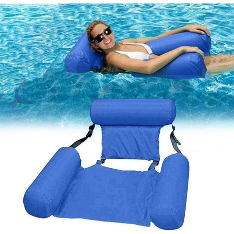 Hamacs gonflables pour l'eau, chaises flottantes pour piscine et plage (1/5)