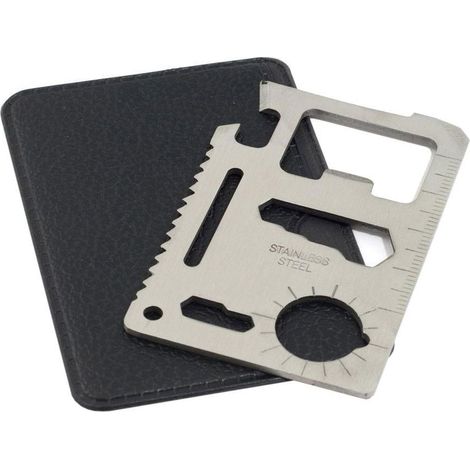Multitool per carte di credito - 11 funzioni (1/3)