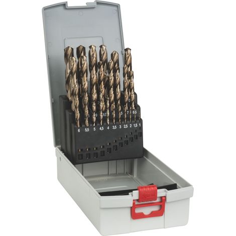 Juego de brocas Bosch ProBox HSS-Co 25 piezas para metal