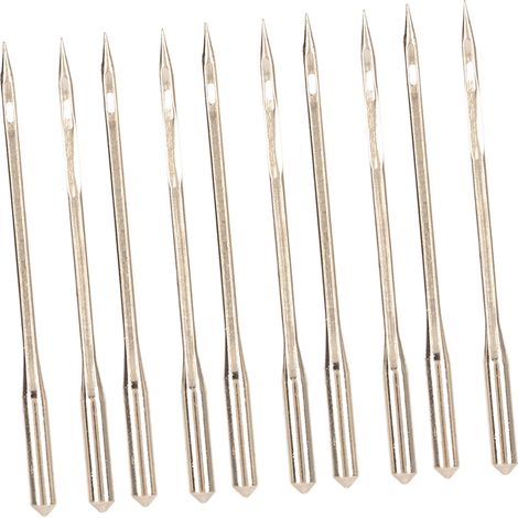 Pack de 10 aiguilles pour machines à coudre industrielles en acier DIY, compatibles avec les modèles GK35 2C, GK35 6, GK35 6A, GK35 8, GK68 2 80800Cx250. (1/5)