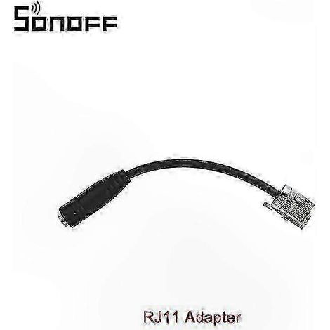 Temperatur- und Feuchtigkeitssensor mit RJ11-Adapter und Verlängerungskabel für Smart-Home-Geräte (1/5)