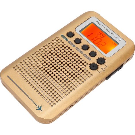 Récepteur radio multifonctionnel toutes bandes pour ondes radio FM/AM/SW, VHF et CB avec réduction de bruit SQ