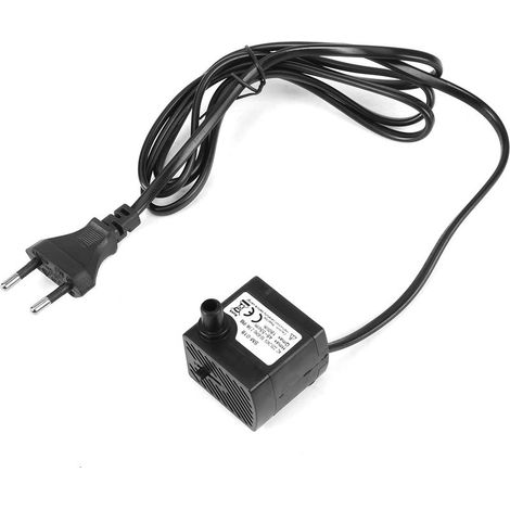 Mini pompe à eau Submersible Ultra silencieuse, étang à poissons, fontaine d'aquarium, EU (220V-240V) (1/5)