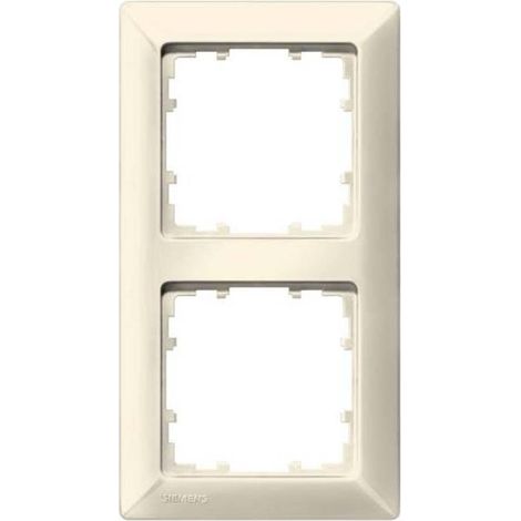 Siemens Cornice Delta bianca per interruttori e prese (1/3)