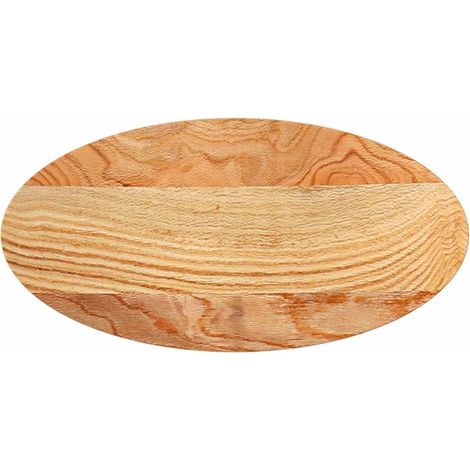 Dessus de table  Dessus de bureau  Plateau de table 80x40x2 cm bois de chêne massif ovale