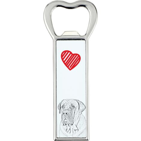 Boerboel, Mastino sudafricano - apribottiglie con cane, apri frigo personalizzato, regalo unico per uomo di Art-Dog (1/5)
