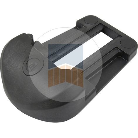 Portac – Sabot en composite 50mm pour portail motorisé – Résistance à la rouille – Fixation robuste pour usage intensif – Compatible avec motorisation (1/2)