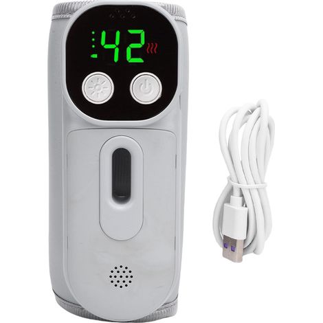 Chauffe-biberon Portable pour voyage en déplacement, Rechargeable, chauffage rapide avec commande vocale sonore K8 (1/5)