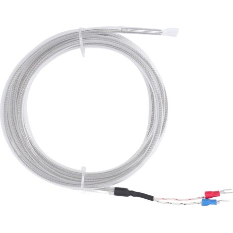 BERM Thermoelementsensor, Typ K, wasserdicht, korrosionsbeständig, Temperatursensor, 2 m / 6,6 Fuß (1/5)