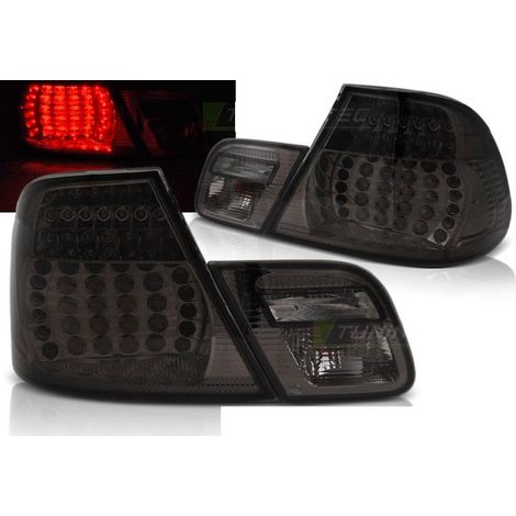 Paire de feux arriere BMW serie 3 E46 Coupe 03-06 LED fume (1/3)