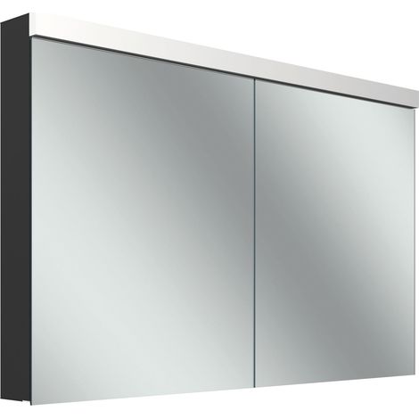 Schneider LOW plus LED armoire de toilette, 2 portes 60/60cm, (1/5)