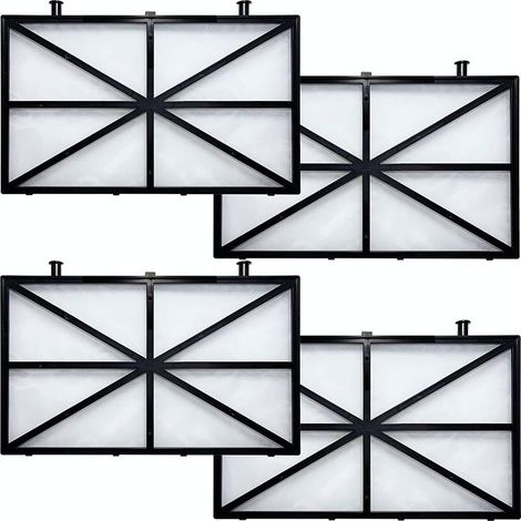 Cartouches filtrantes à ressort compatibles avec les modèles Dolphin M500, M200, M400, Wave 90, ve 65, Oasis Z5, Sigma, C3, C4 et Nautilus CC Plus. Référence : 9991433-R4 (lot de 4). (1/3)