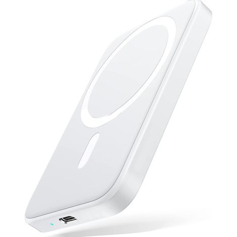 Power Bank inalámbrico magnético 5000mAh 5V cargador portátil de smartphone